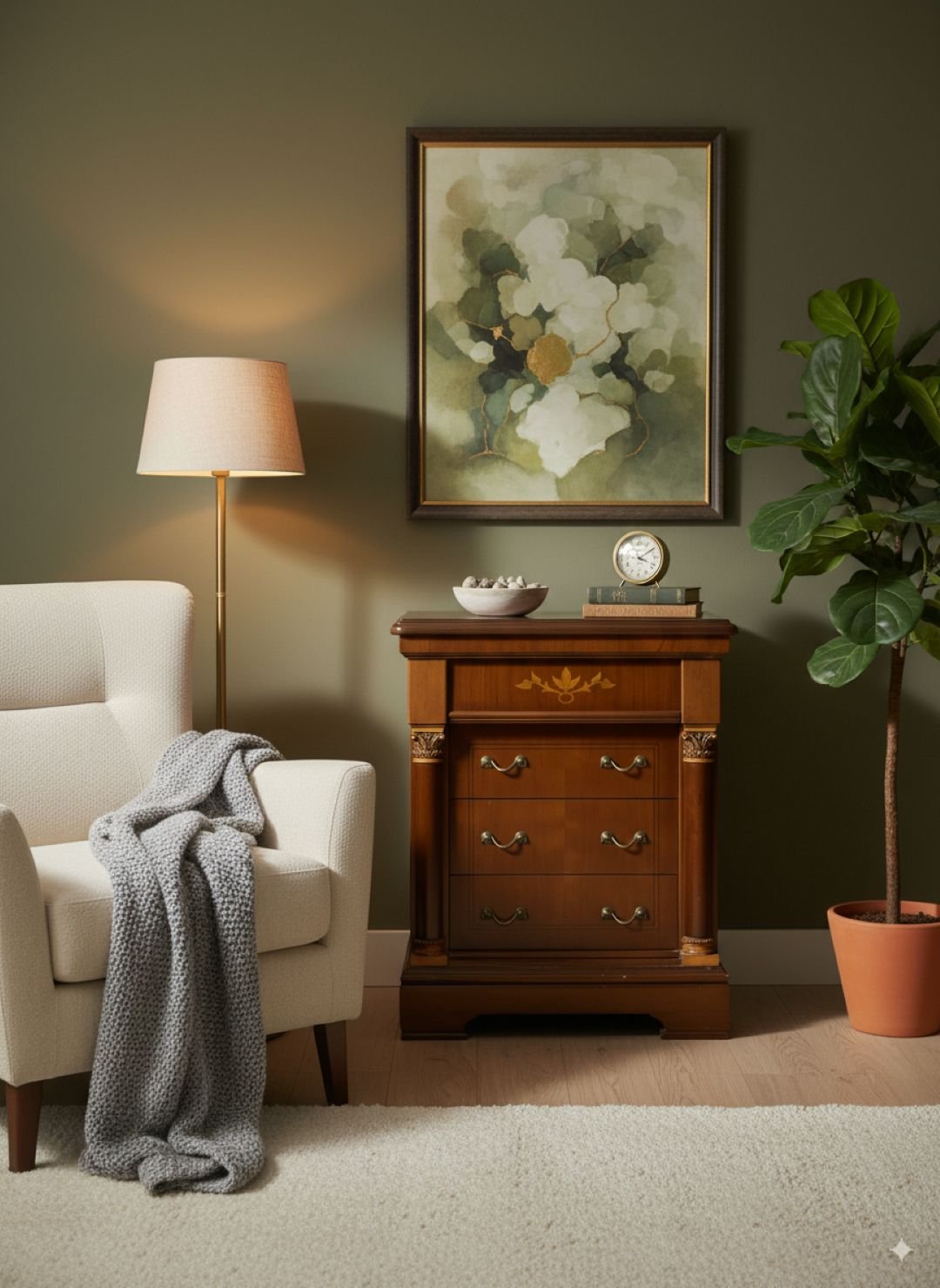 Mesa de luz estilo georgiano - Imagen 6