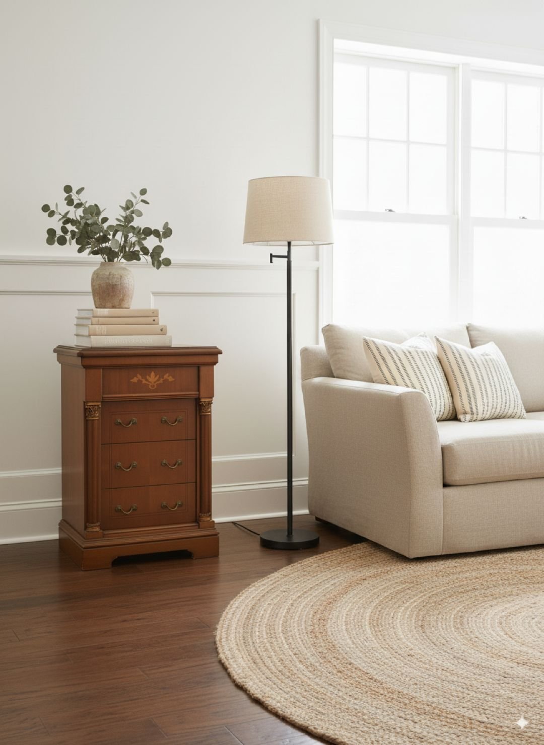 Mesa de luz estilo georgiano - Imagen 5