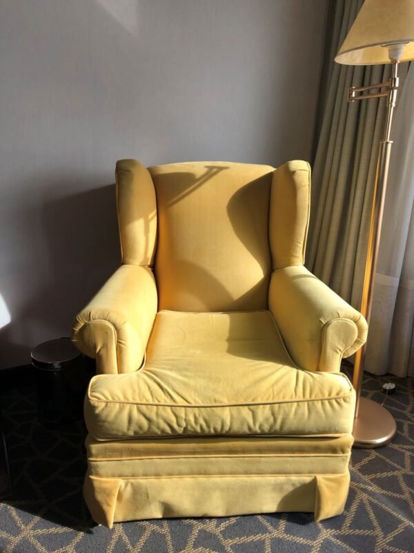 Sillón Berger en tela Aquaclean®